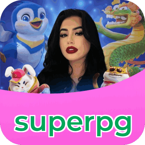 Interface do aplicativo superpg mostrando jogos disponíveis no iOS e Android
